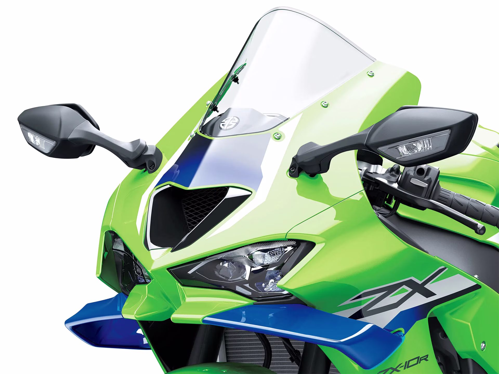 2026 Lime Green / Blue 24 Kawasaki Ninja ZX-10R ABS Motorcycle