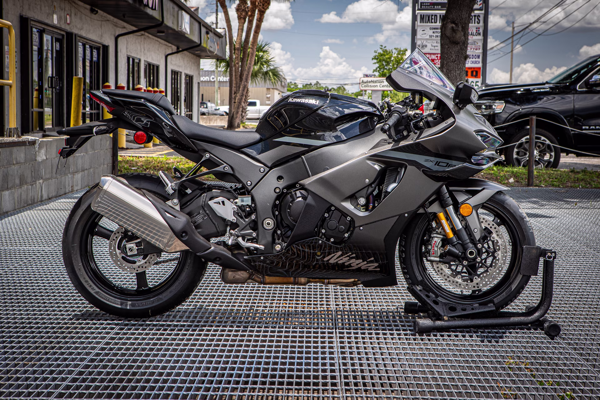 2026 Gray Kawasaki Ninja ZX 10r Motorcycle