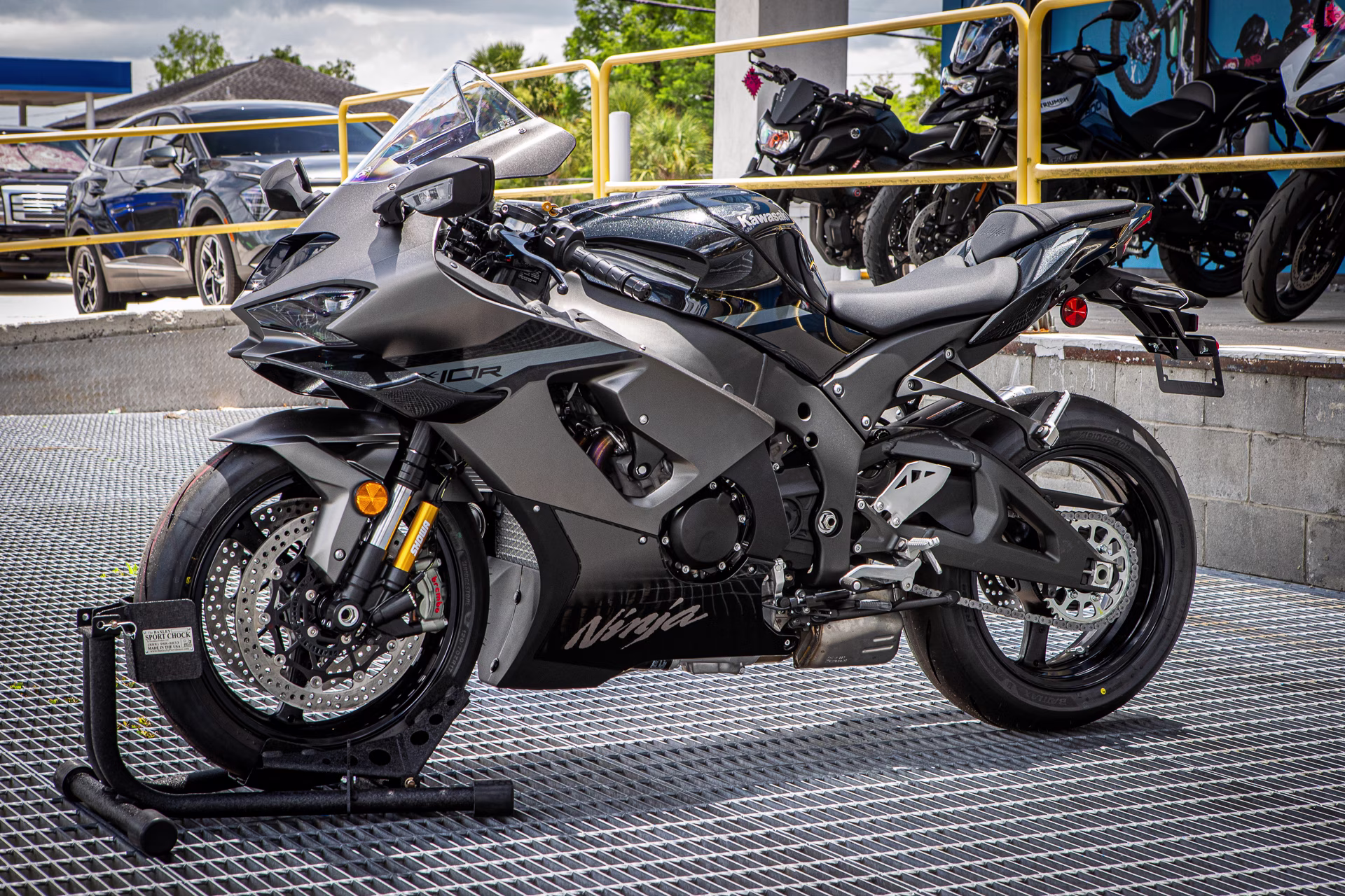 2026 Gray Kawasaki Ninja ZX 10r Motorcycle