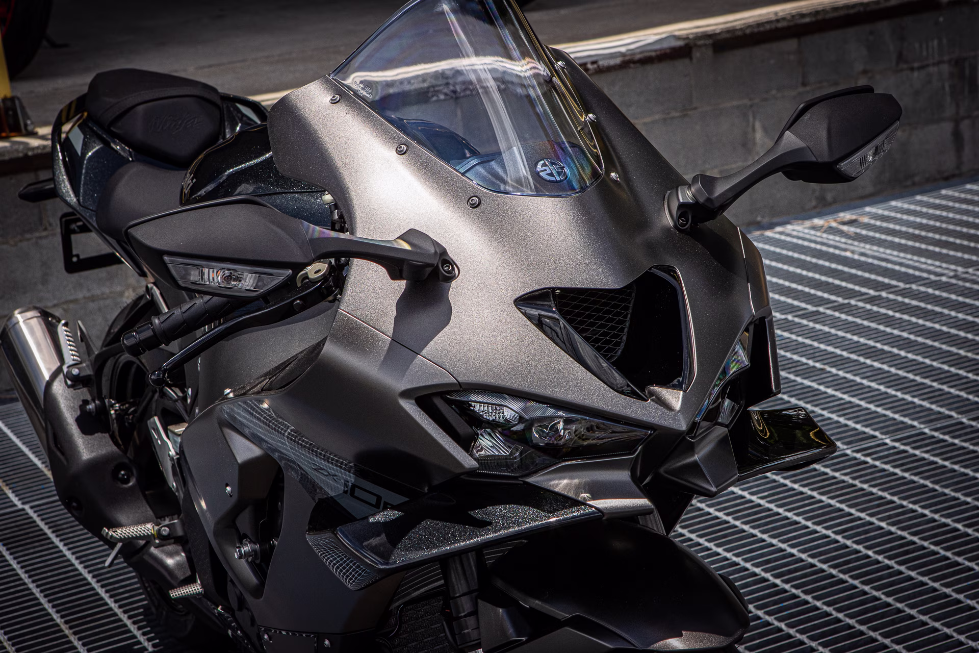 2026 Gray Kawasaki Ninja ZX 10r Motorcycle