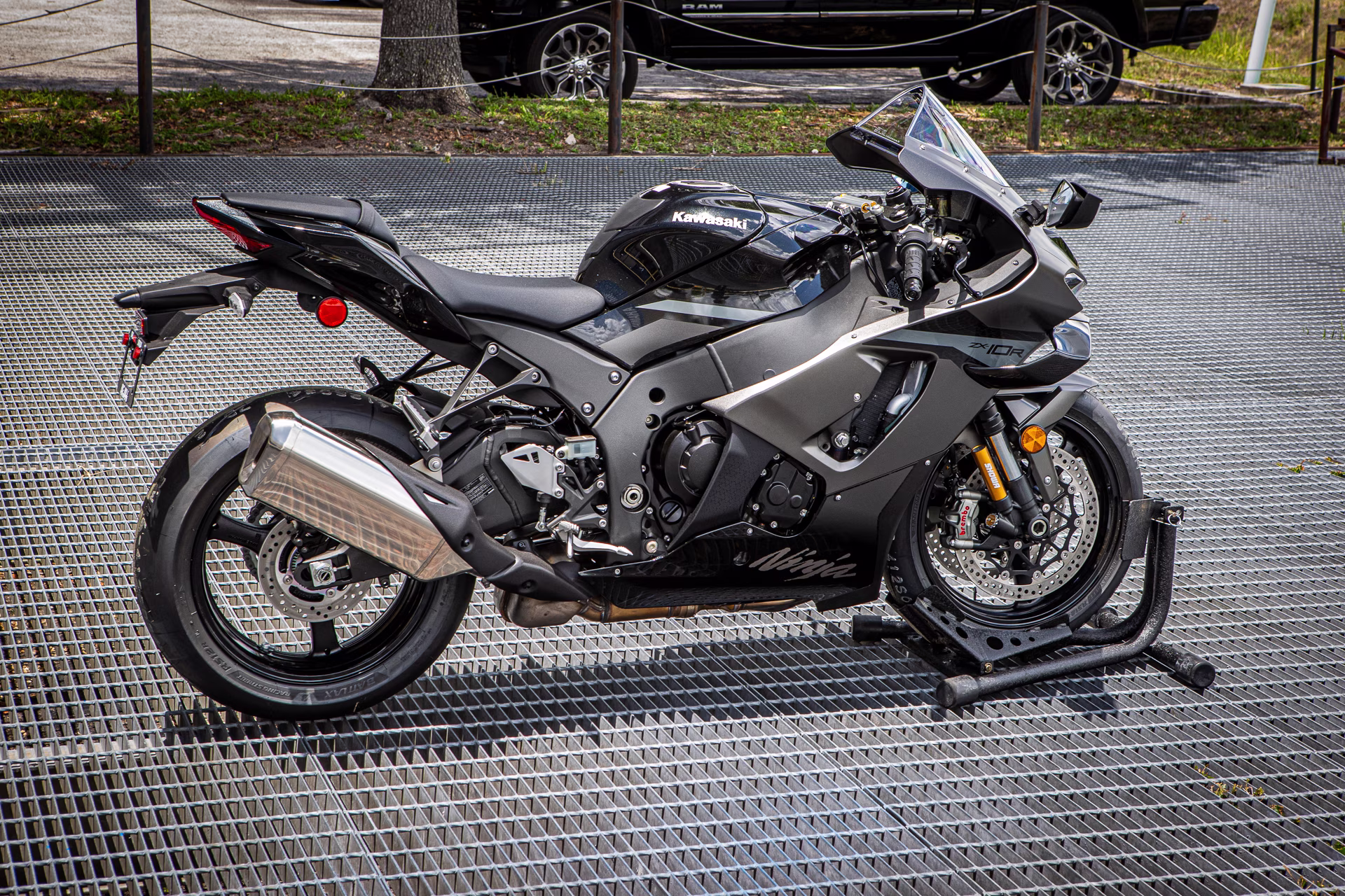 2026 Gray Kawasaki Ninja ZX 10r Motorcycle