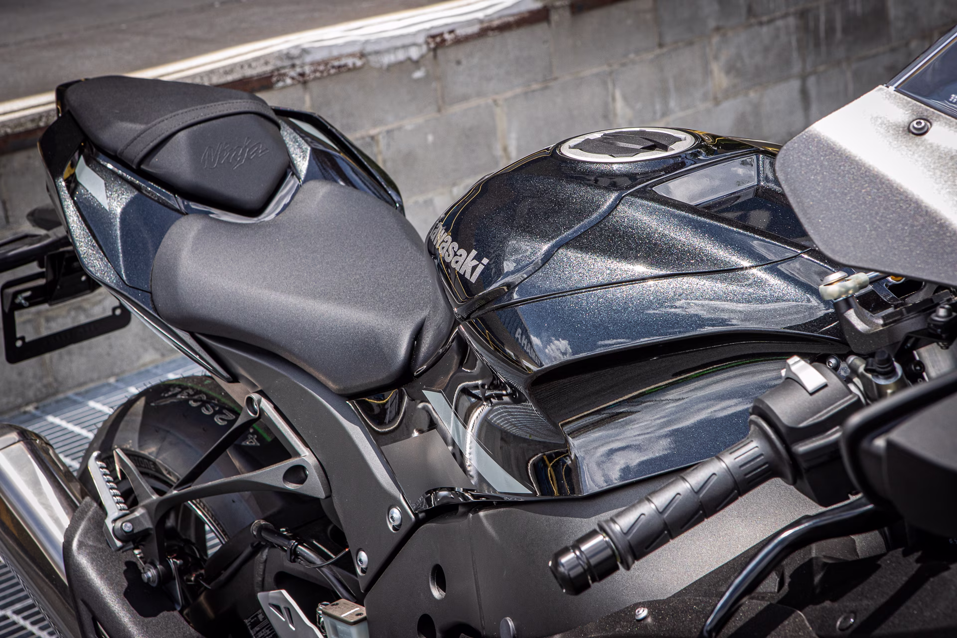 2026 Gray Kawasaki Ninja ZX 10r Motorcycle