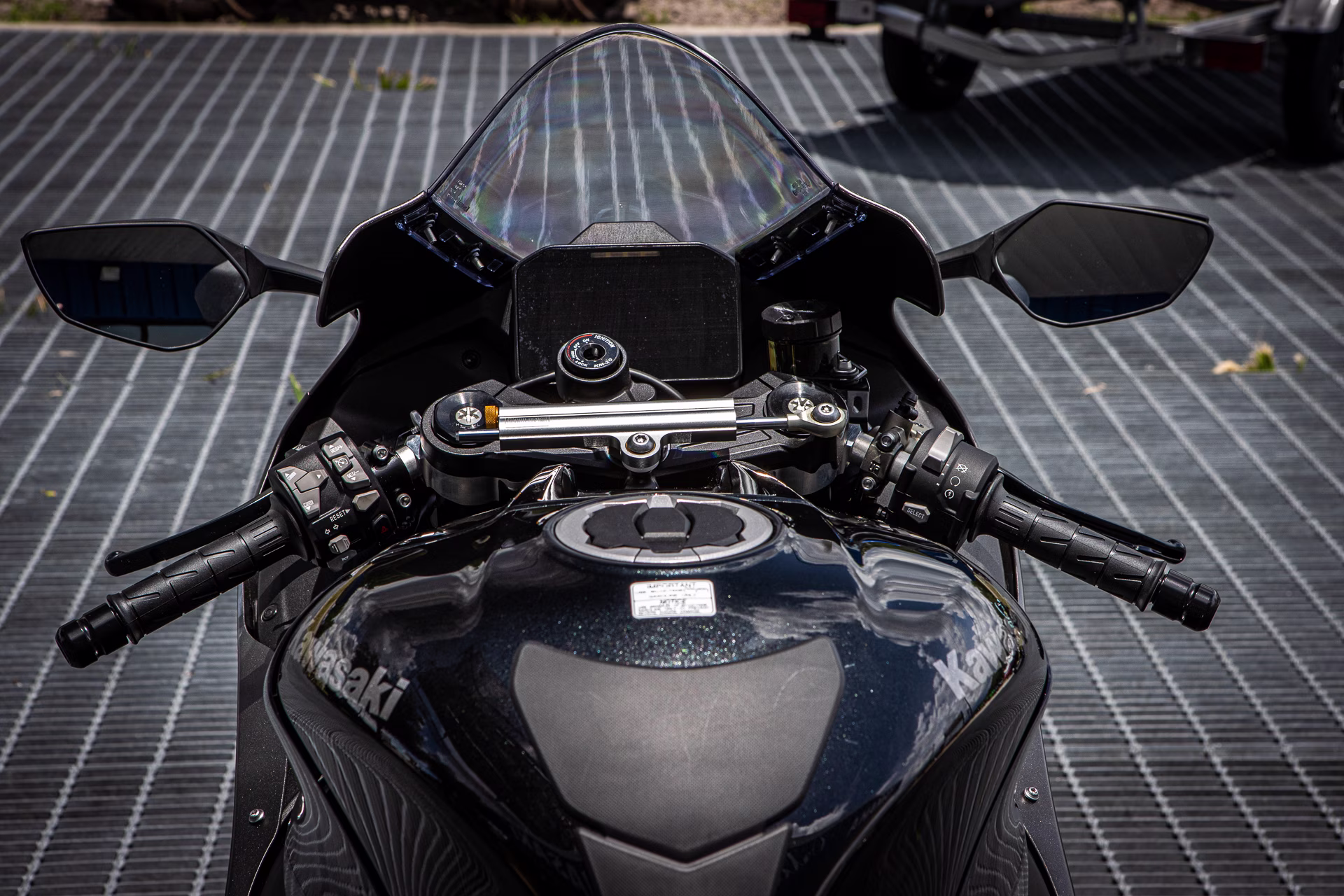 2026 Gray Kawasaki Ninja ZX 10r Motorcycle