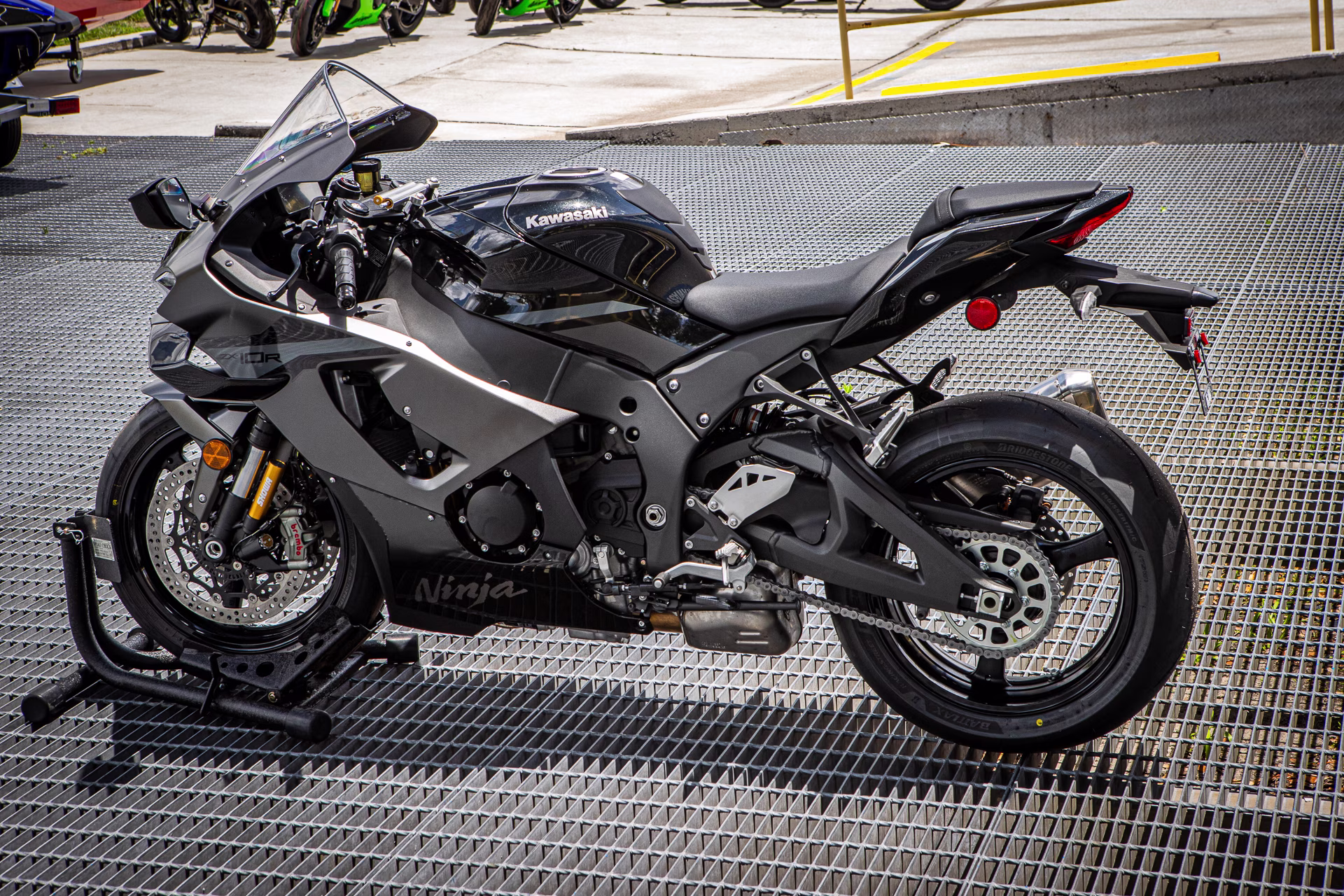 2026 Gray Kawasaki Ninja ZX 10r Motorcycle