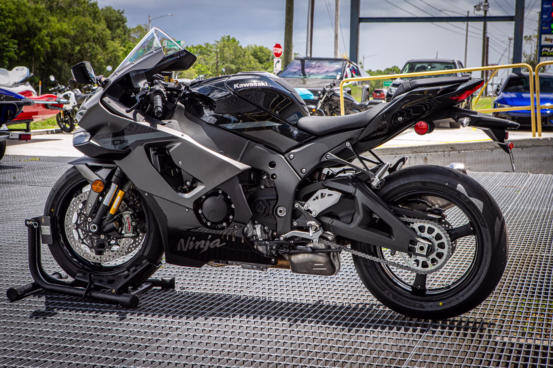 2026 Gray Kawasaki Ninja ZX 10r Motorcycle