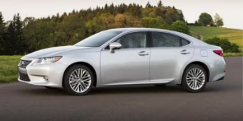 2014 White Lexus ES 350 FWD Sedan