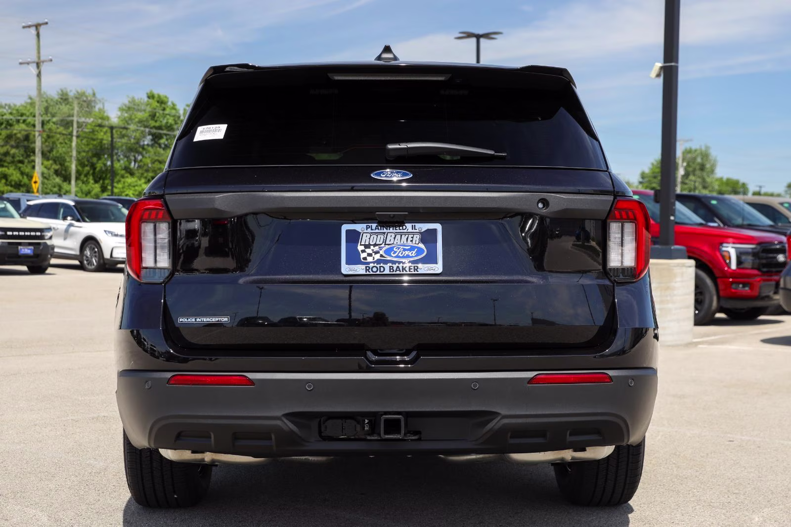 2026 Agate Black Ford Police Interceptor Utility AWD SUV
