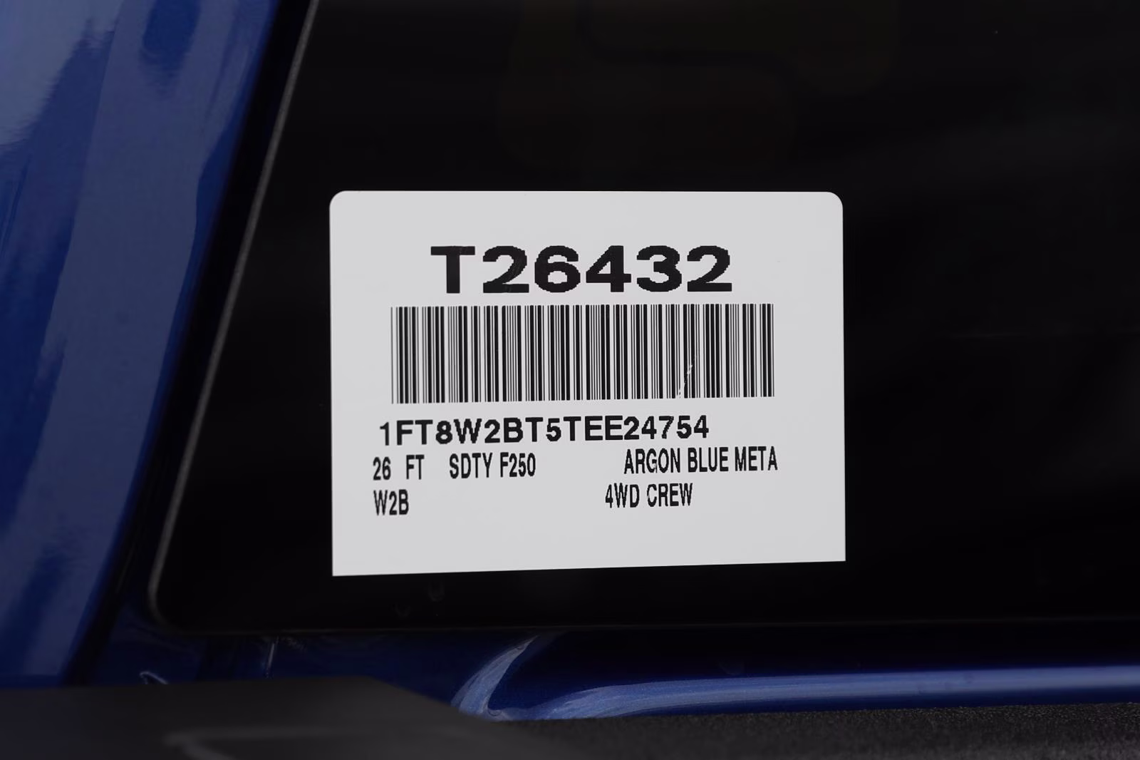 2026 Argon Blue Ford Super Duty F-250 SRW XLT 4X4 Truck