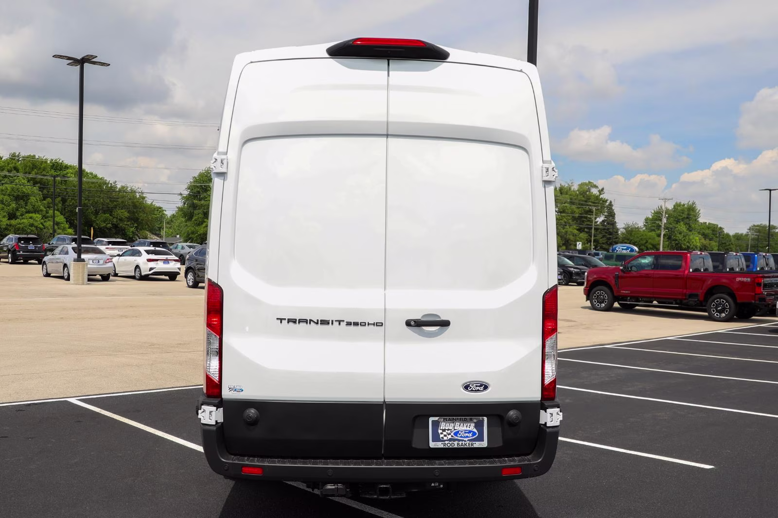 2026 Oxford White Ford Transit Cargo Van RWD Van