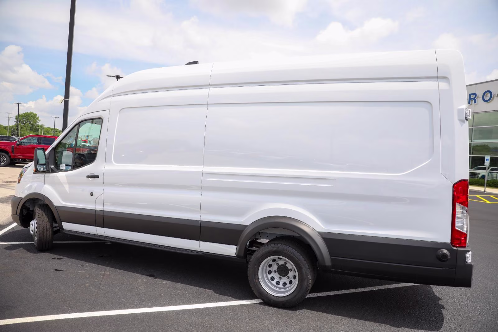2026 Oxford White Ford Transit Cargo Van RWD Van