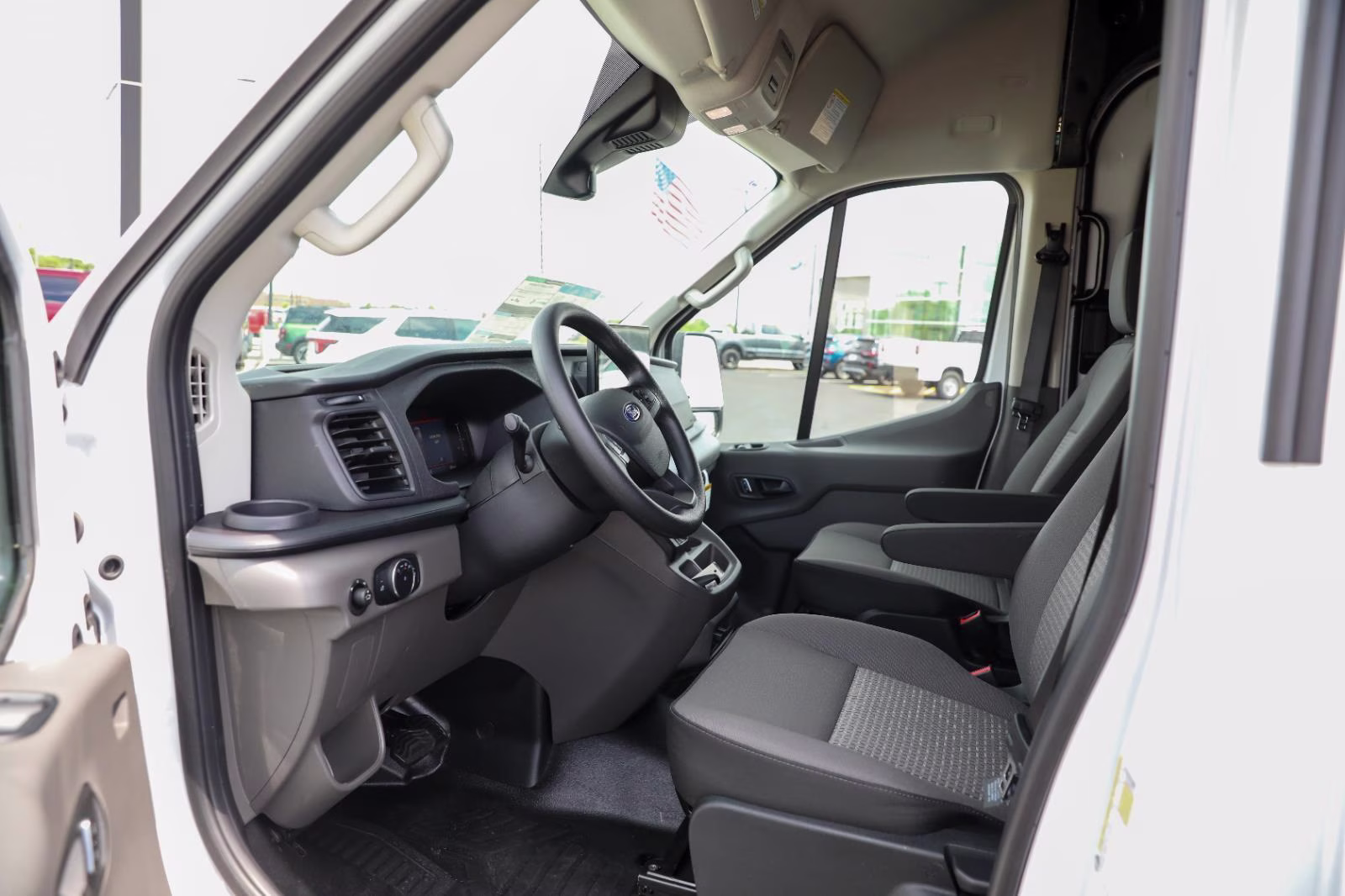 2026 Oxford White Ford Transit Cargo Van RWD Van