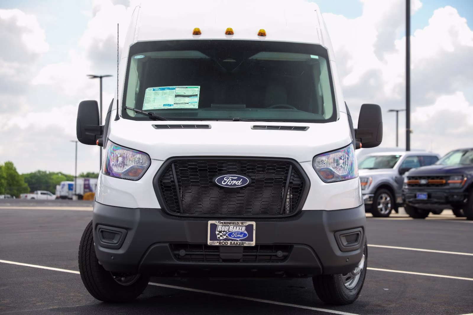 2026 Oxford White Ford Transit Cargo Van RWD Van