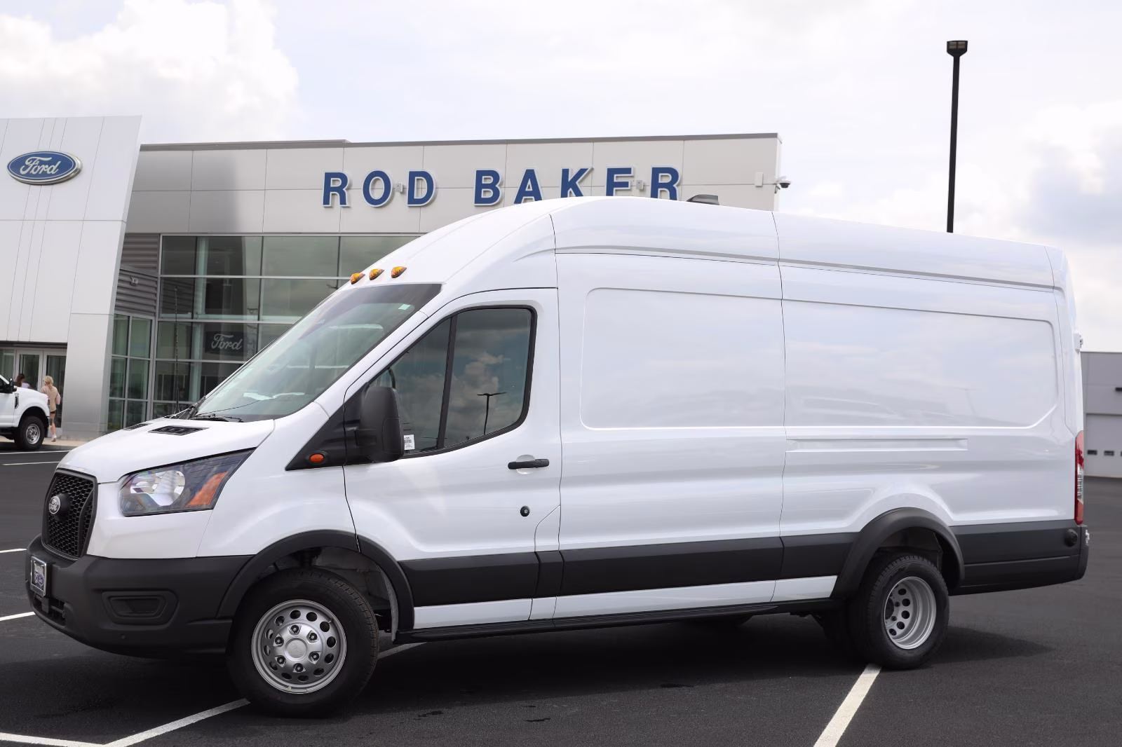 2026 Oxford White Ford Transit Cargo Van RWD Van