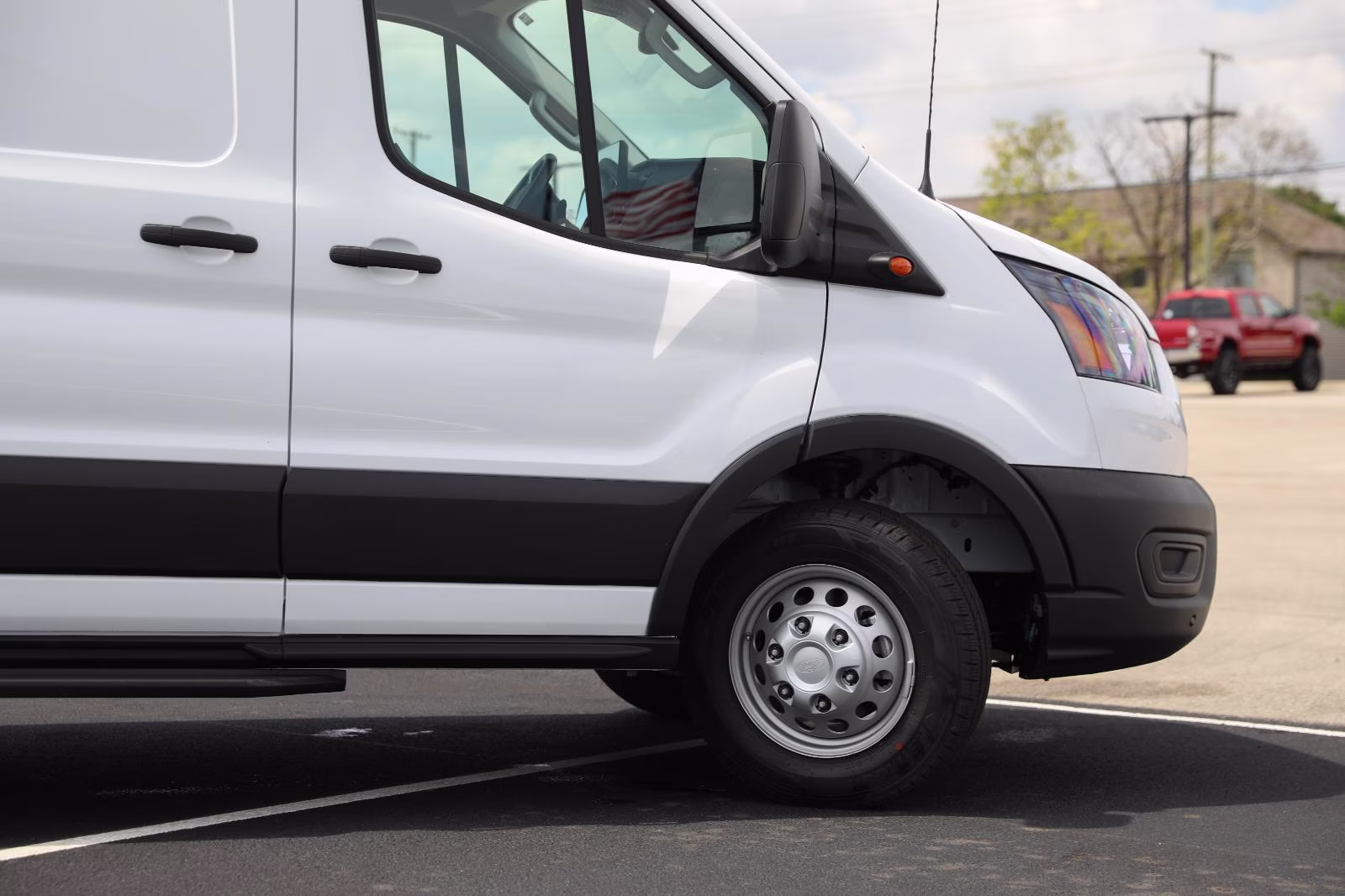 2026 Oxford White Ford Transit Cargo Van RWD Van
