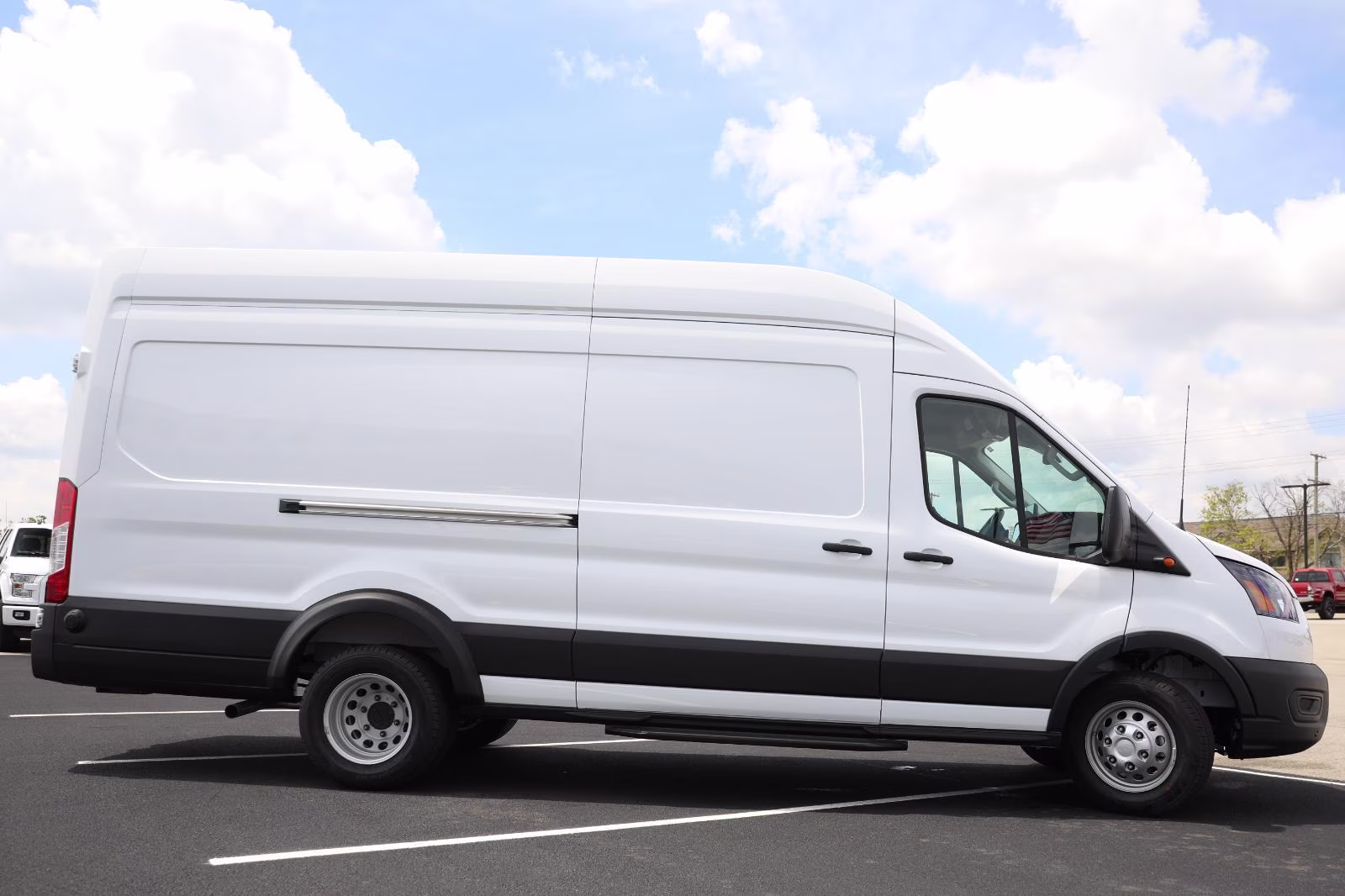 2026 Oxford White Ford Transit Cargo Van RWD Van