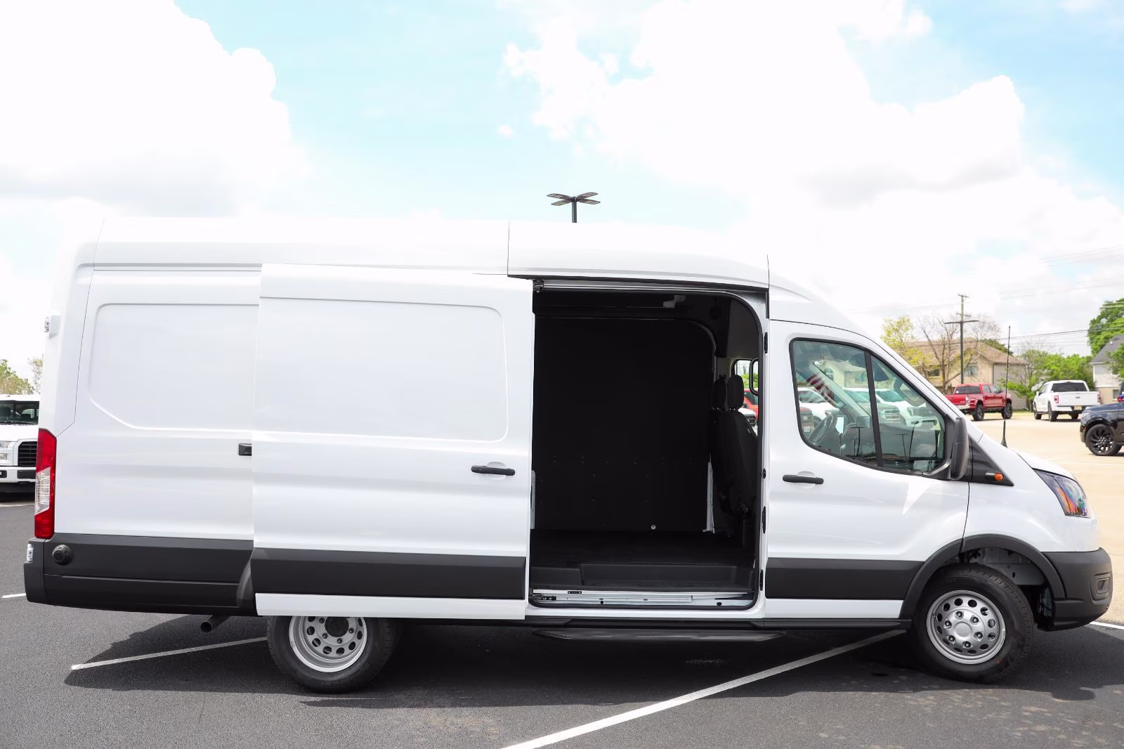 2026 Oxford White Ford Transit Cargo Van RWD Van