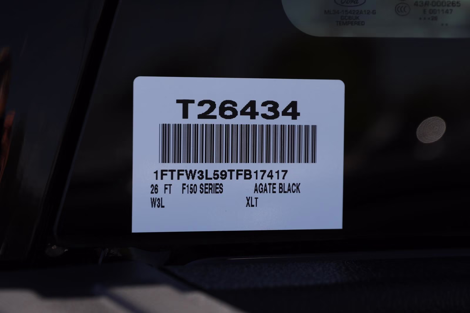2026 Agate Black Metallic Ford F-150 XLT 4X4 Truck