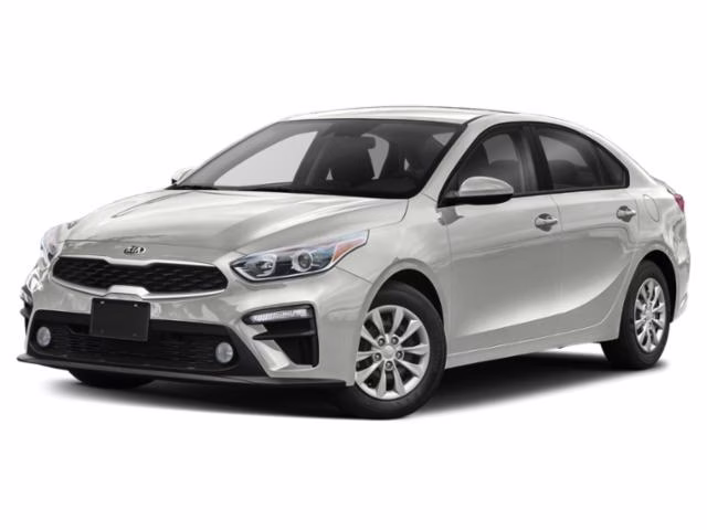 2020 Clear White Kia Forte FE FWD Sedan