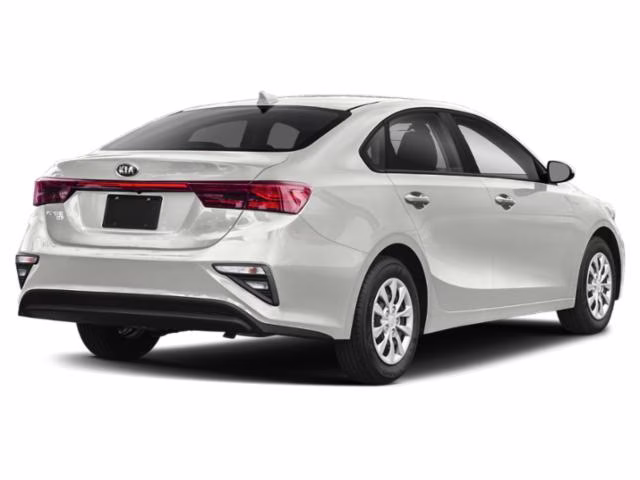 2020 Clear White Kia Forte FE FWD Sedan