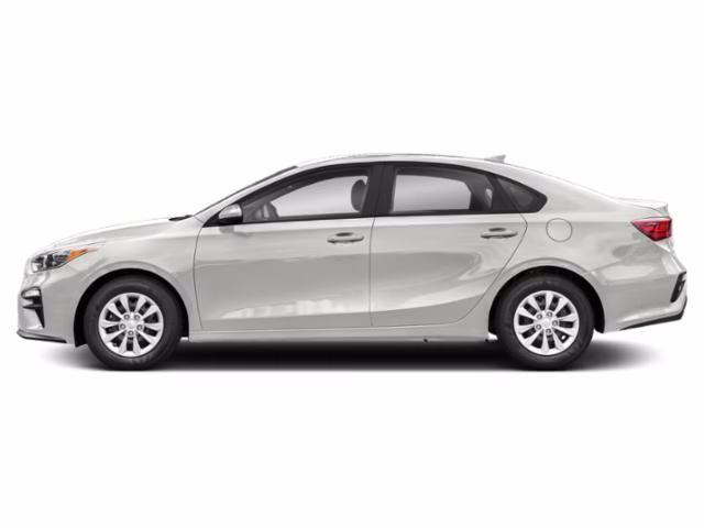 2020 Clear White Kia Forte FE FWD Sedan