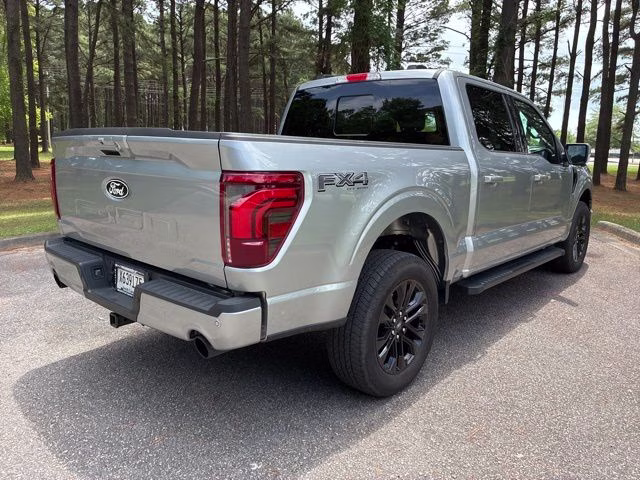 2025 Silver Metallic Ford F-150 Lariat 4X4 Truck