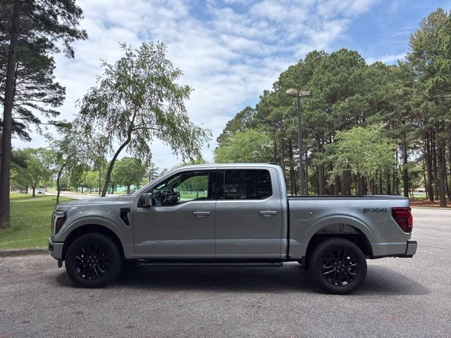 2025 Silver Metallic Ford F-150 Lariat 4X4 Truck