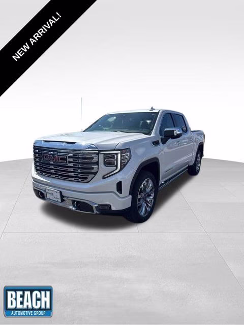 2025 White Frost Tricoat GMC Sierra 1500 Denali 4X4 Truck