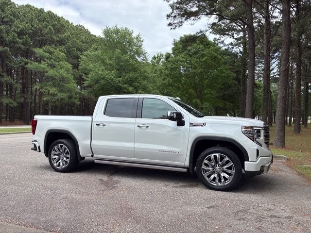 2025 White Frost Tricoat GMC Sierra 1500 Denali 4X4 Truck