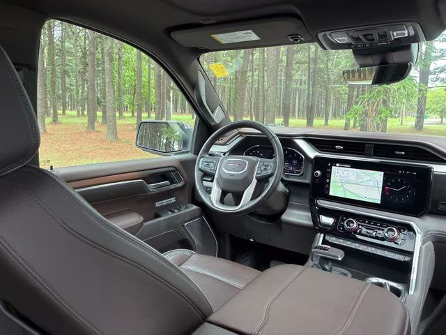 2025 White Frost Tricoat GMC Sierra 1500 Denali 4X4 Truck