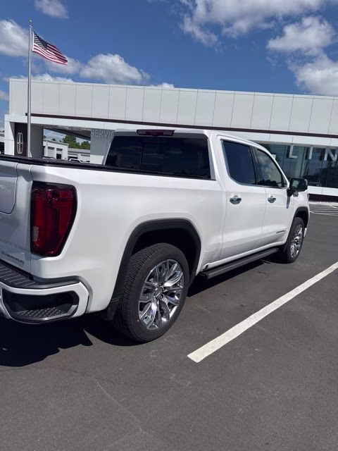 2025 White Frost Tricoat GMC Sierra 1500 Denali 4X4 Truck
