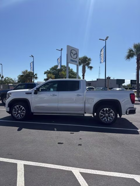 2025 White Frost Tricoat GMC Sierra 1500 Denali 4X4 Truck