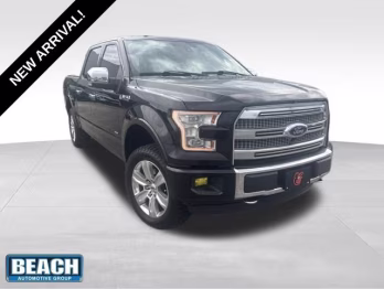2016 Black Ford F-150 4X4 Truck