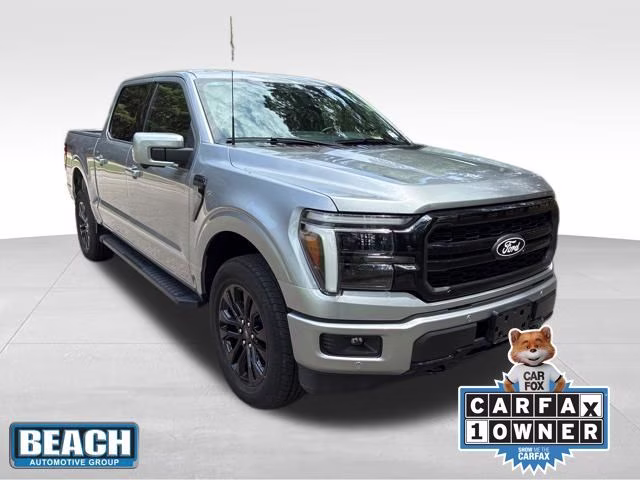 2025 Silver Metallic Ford F-150 Lariat 4X4 Truck