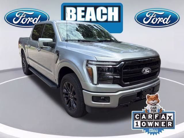 2025 Silver Metallic Ford F-150 Lariat 4X4 Truck