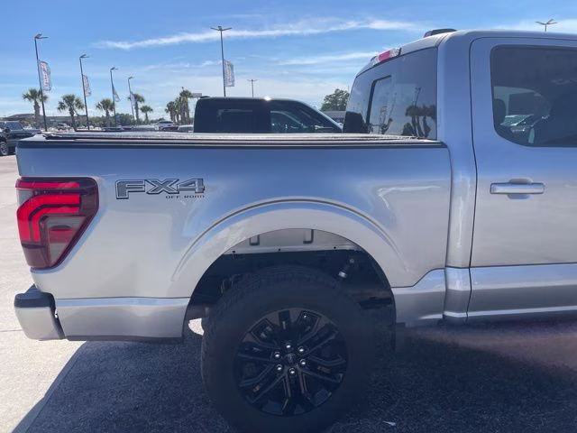 2025 Silver Metallic Ford F-150 Lariat 4X4 Truck