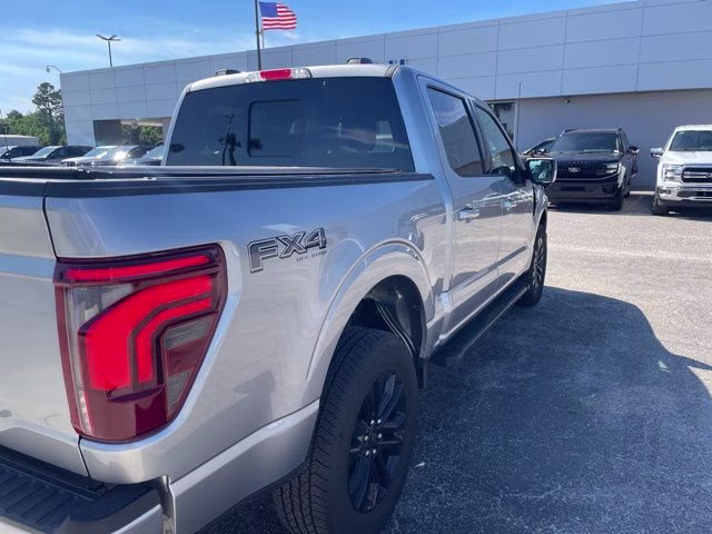 2025 Silver Metallic Ford F-150 Lariat 4X4 Truck