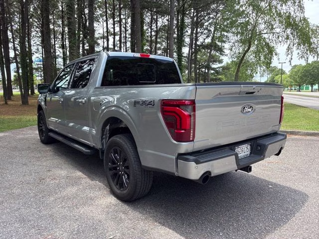 2025 Silver Metallic Ford F-150 Lariat 4X4 Truck