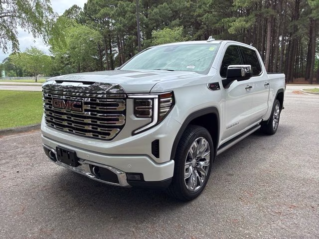 2025 White Frost Tricoat GMC Sierra 1500 Denali 4X4 Truck
