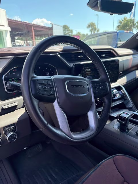 2025 White Frost Tricoat GMC Sierra 1500 Denali 4X4 Truck