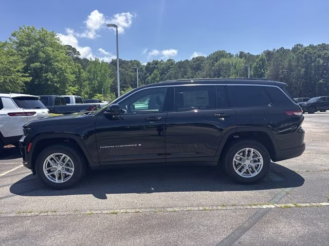 2026 Diamond Black Crystal Pearlcoat Jeep Grand Cherokee L Laredo X RWD SUV