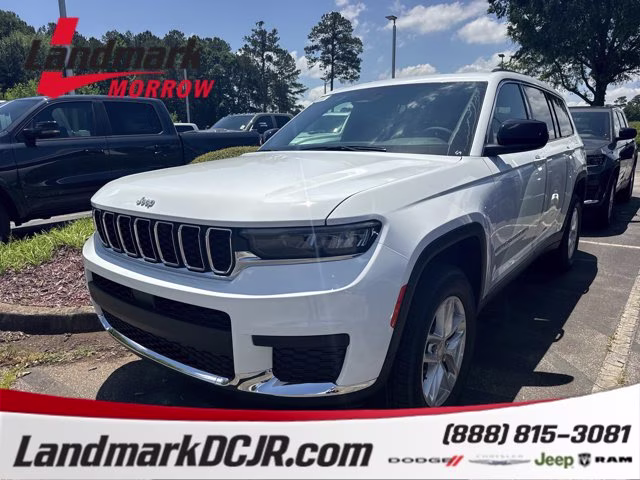 2026 Bright White Clearcoat Jeep Grand Cherokee L Laredo X RWD SUV