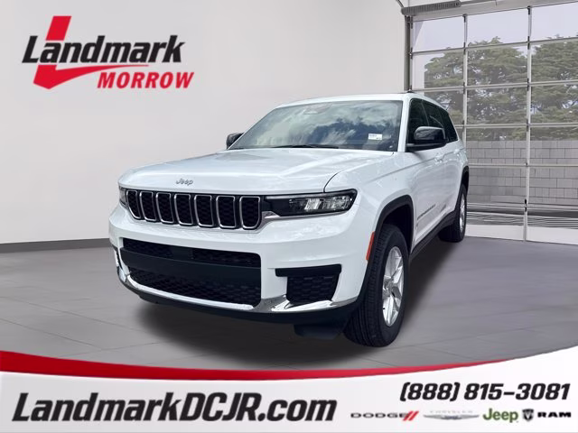 2026 Bright White Clearcoat Jeep Grand Cherokee L Laredo X RWD SUV