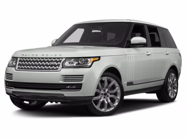 2015 Black Land Rover Range Rover Supercharged 4X4 SUV