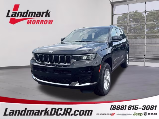 2026 Diamond Black Crystal Pearlcoat Jeep Grand Cherokee L Laredo X RWD SUV