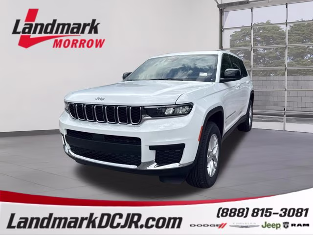 2026 Bright White Clearcoat Jeep Grand Cherokee L Laredo X RWD SUV