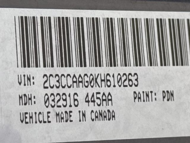 2019 Ceramic Grey Clearcoat Chrysler 300 Touring RWD Sedan