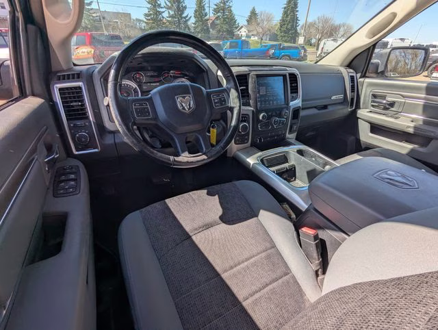 2017 True Blue Pearlcoat Ram 1500 Big Horn 4X4 Truck