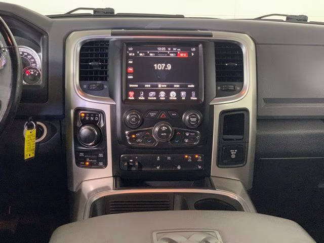 2017 True Blue Pearlcoat Ram 1500 Big Horn 4X4 Truck