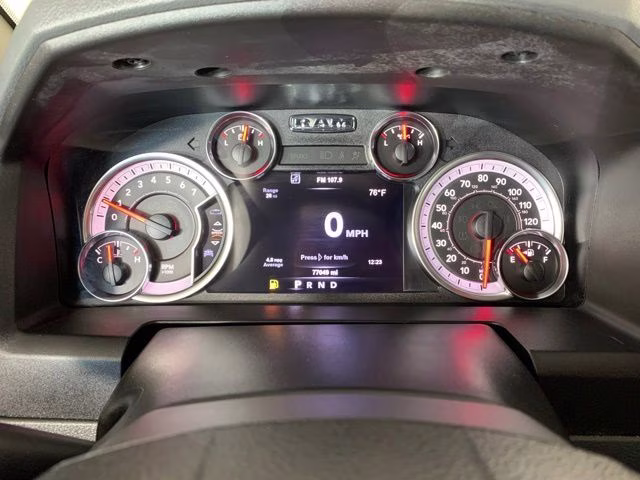 2017 True Blue Pearlcoat Ram 1500 Big Horn 4X4 Truck