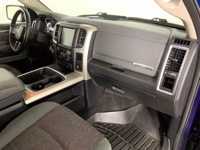 2017 True Blue Pearlcoat Ram 1500 Big Horn 4X4 Truck